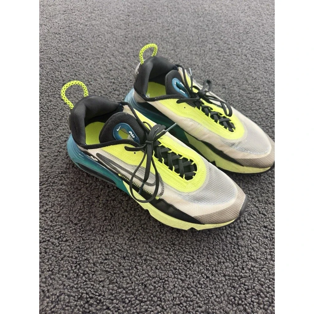 Nike Air Max 2090 Black Volt Blue Force BV9977 -101 mens size 10